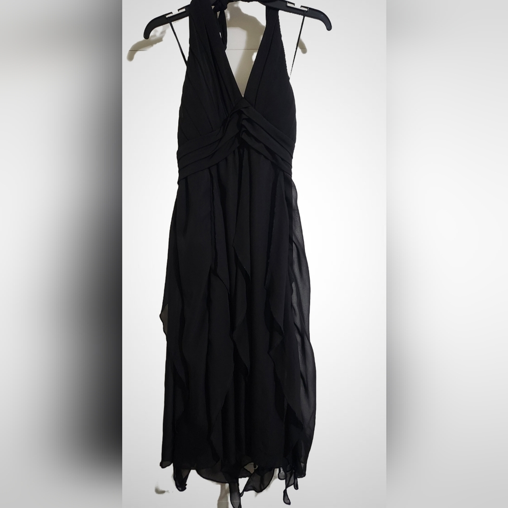 KASPER Black Cocktail Dress. Size 8.